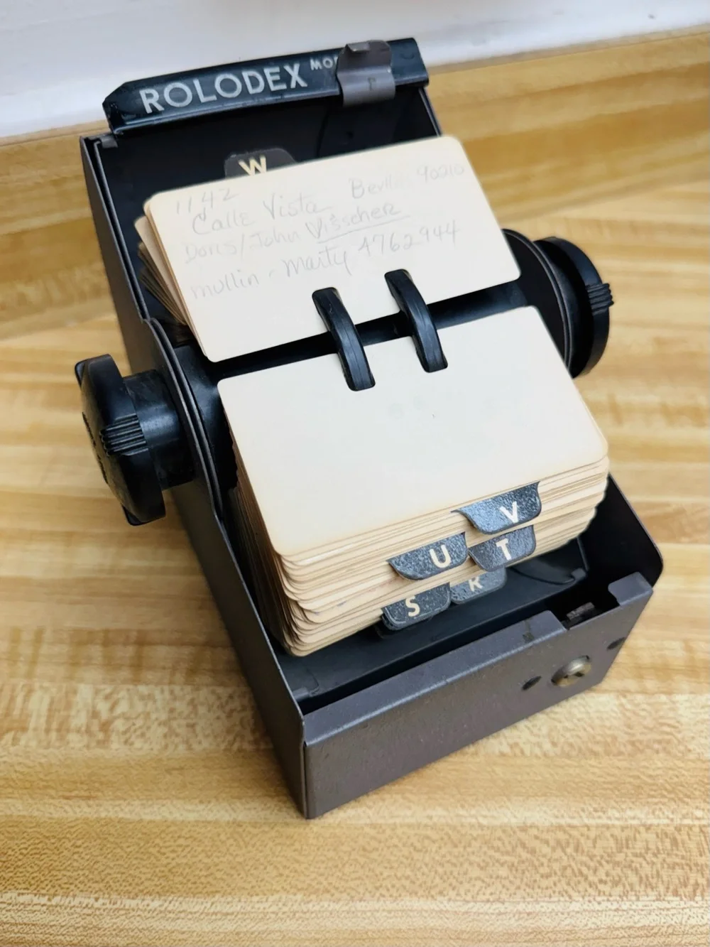 VTG Rolodex from 1960s ✨ antique